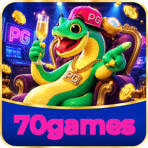 Logo 70games Telegram Canal Oficial